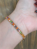 Multicolored bracelet