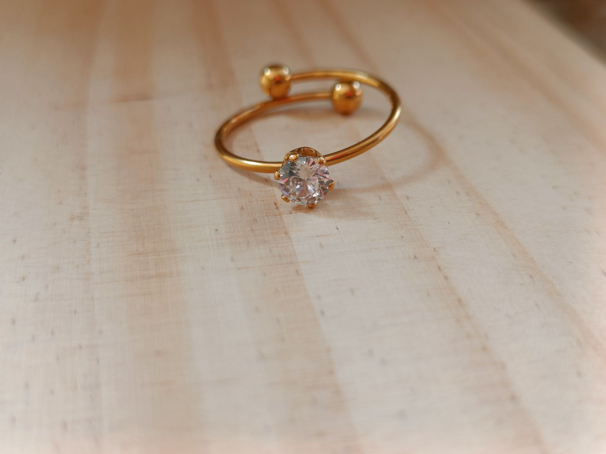 Small Solitare Ring
