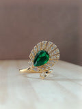 Emerald Hazel Ring