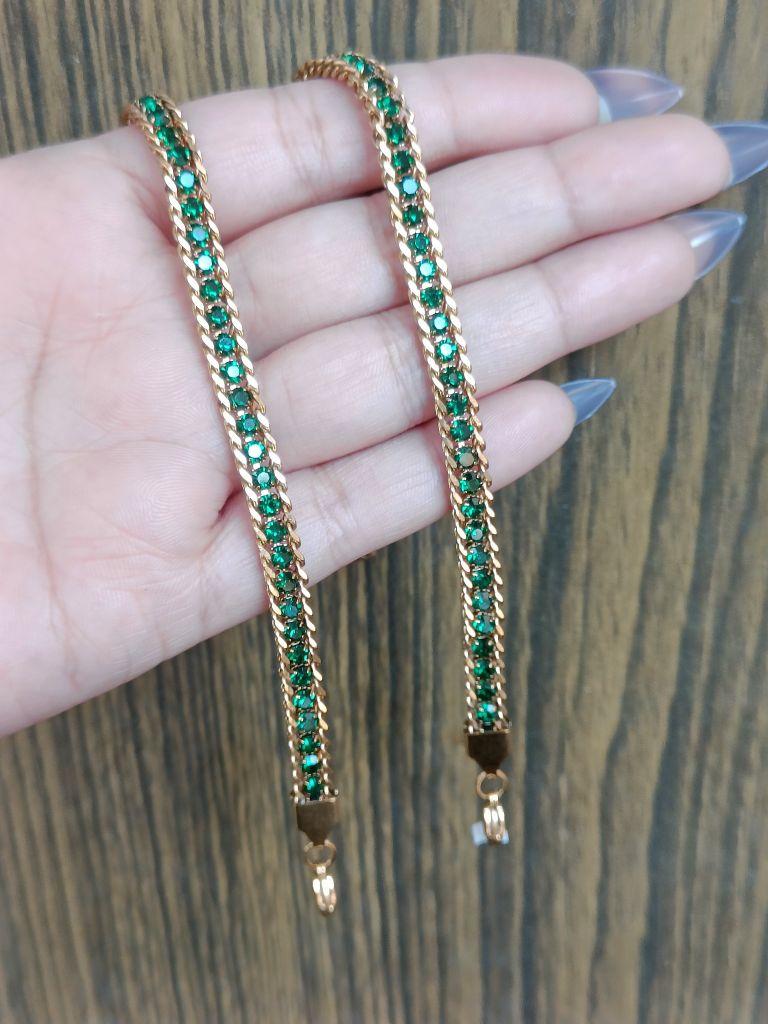 Green Crystal Bracelet